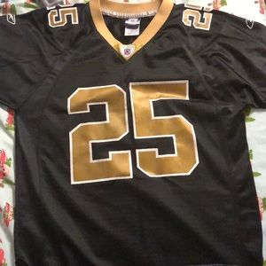 Authentic Saints #25 Bush Jersey